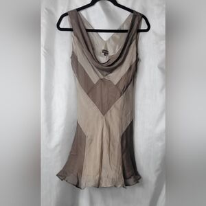 Phase & Eight chiffon flute mini dress